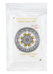 Herbal hair dye - golden blonde color - HennaFox