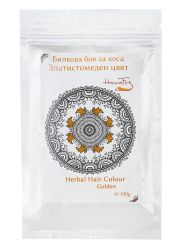 Herbal hair dye - golden honey color - HennaFox