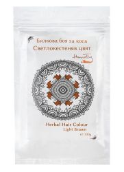 Herbal hair dye - light chestnut color - HennaFox