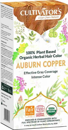Organic Hair Color - Auburn / Copper - Cultivator's